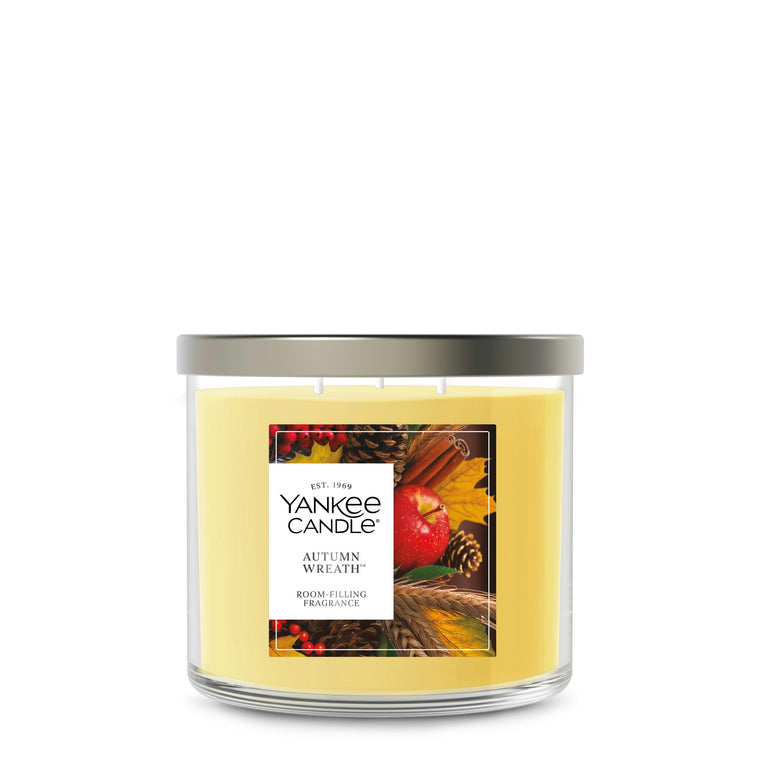 Autumn Wreath™ 3-Wick Candle W6