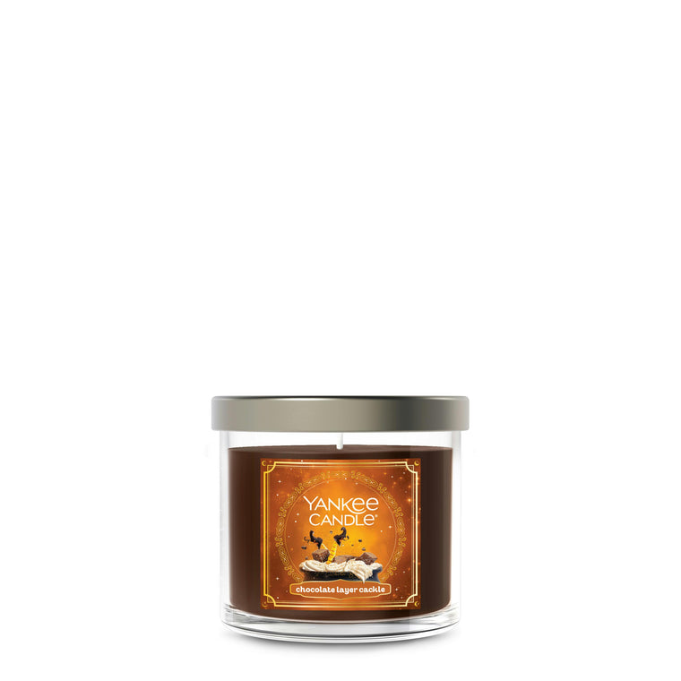 Chocolate Layer “Cackle” Small Tumbler Candle O1