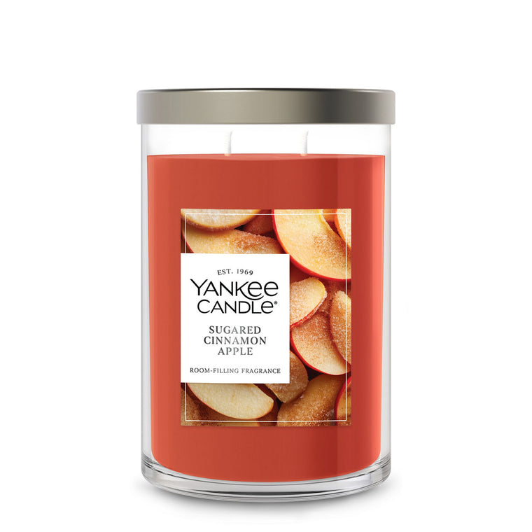 Sugared Cinnamon Apple Large Tumbler Candle N1