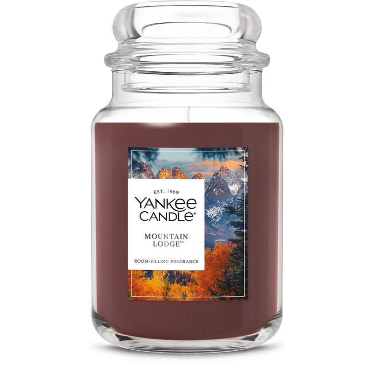 Mountain Lodge™ Original Large Jar Candle A0