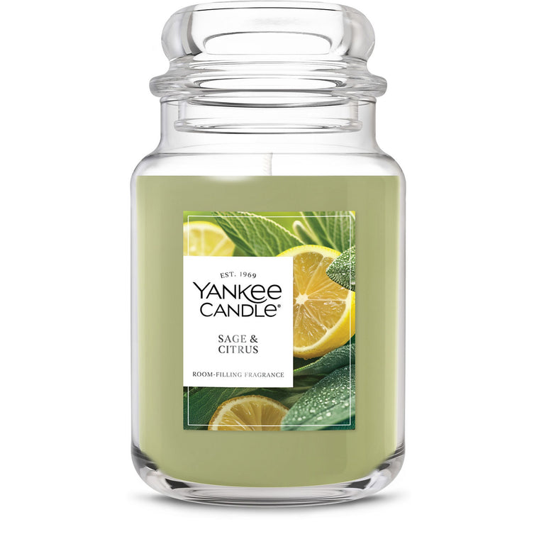 Sage & Citrus Original Large Jar Candle E9