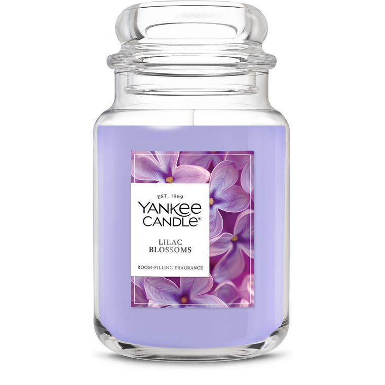 Lilac Blossoms Original Large Jar Candle H2