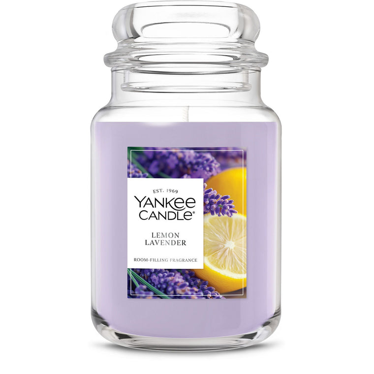 Lemon Lavender Original Large Jar Candle W7