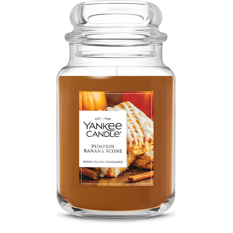 Pumpkin Banana Scone Original Large Jar Candle J3