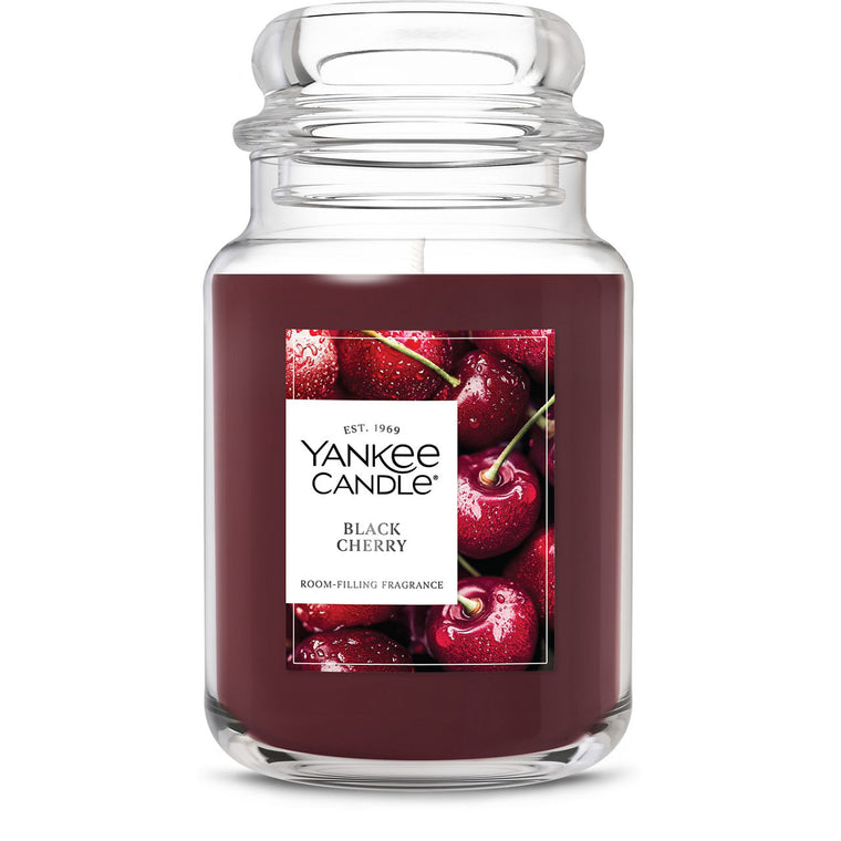 Black Cherry Original Large Jar Candle B7