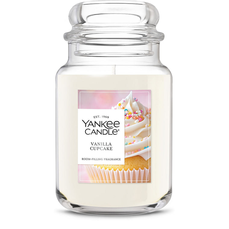 Vanilla Cupcake Original Large Jar Candle Q0