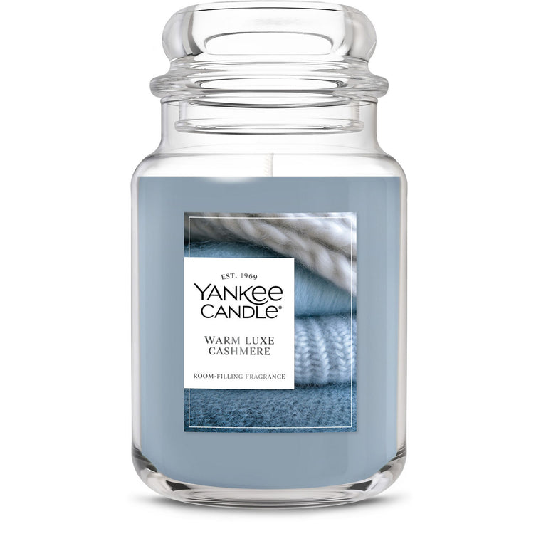 Warm Luxe Cashmere Original Large Jar Candle V0