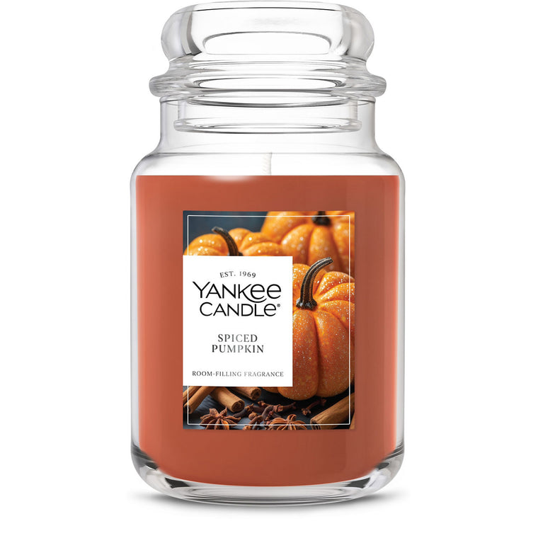 Spiced Pumpkin Original Large Jar Candle P7