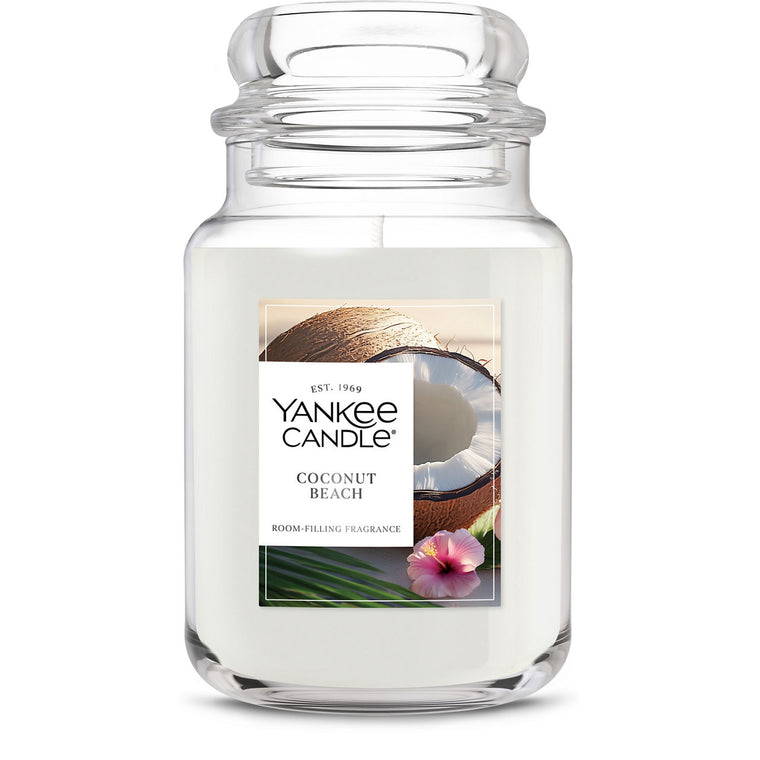 Coconut Beach Original Large Jar Candle F6