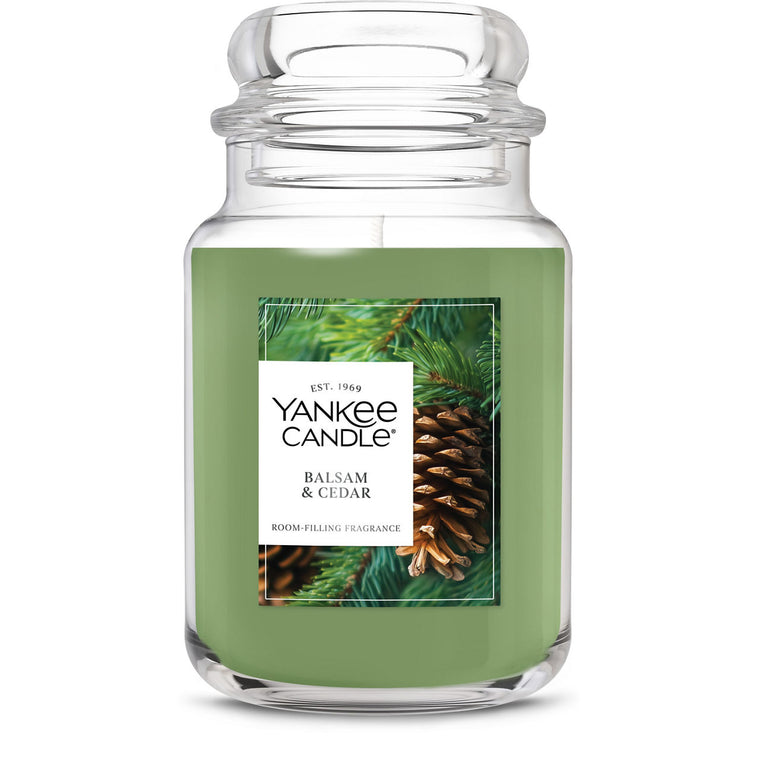 Balsam & Cedar Original Large Jar Candle C3