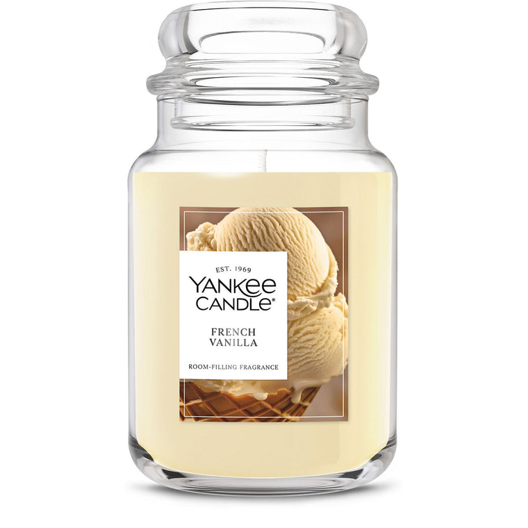 French Vanilla Original Large Jar Candle S9