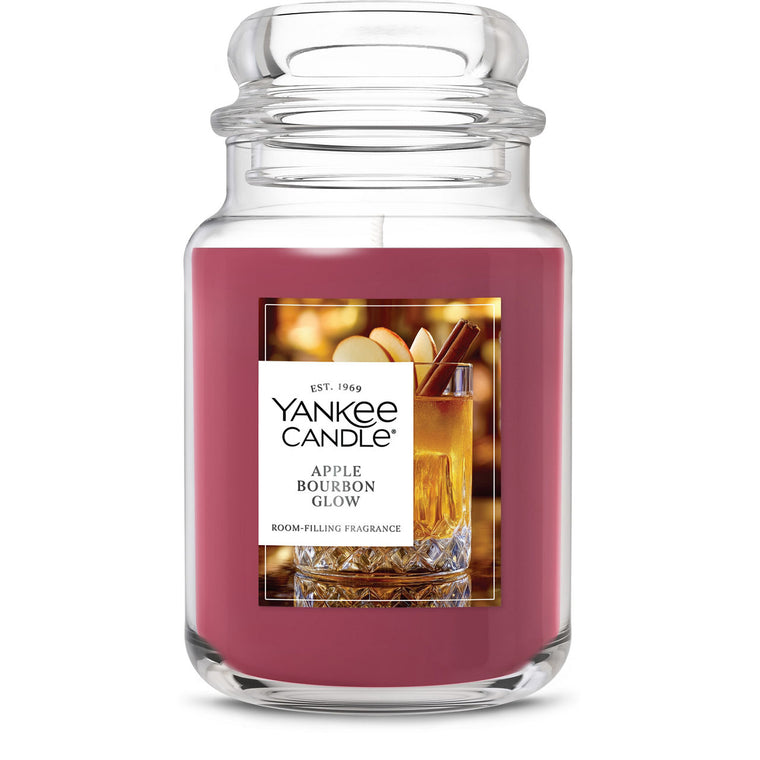 Apple Bourbon Glow Original Large Jar Candle G9