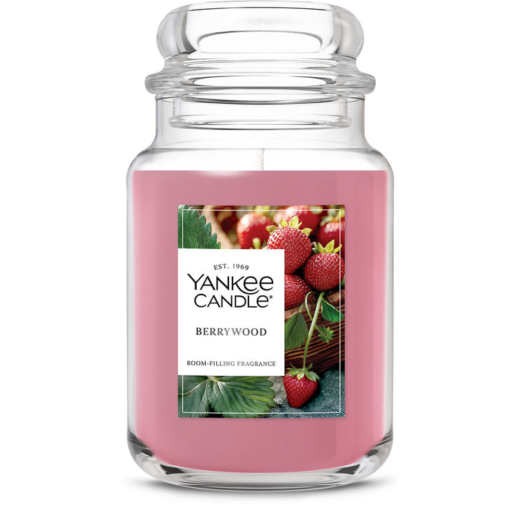 Berrywood Original Large Jar Candle X6