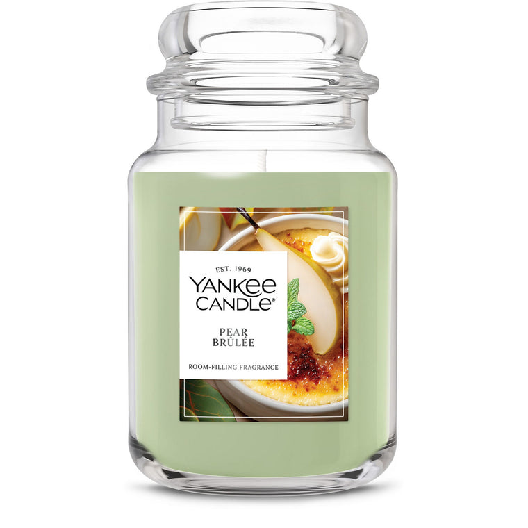Pear Brûlée Original Large Jar Candle L9