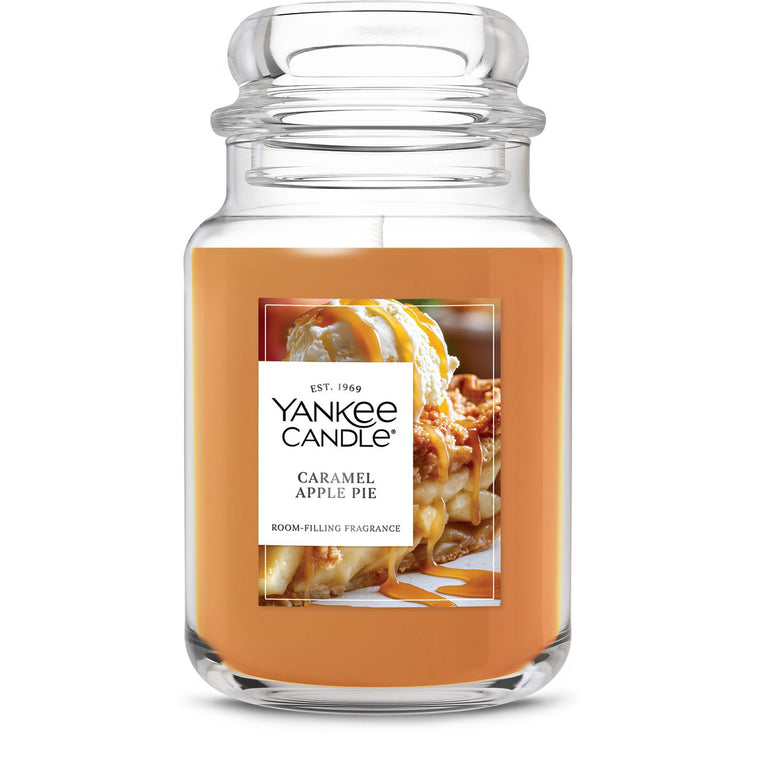 Caramel Apple Pie Original Large Jar Candle I8