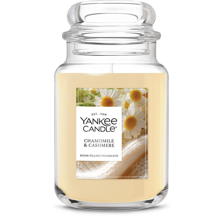 Chamomile & Cashmere Original Large Jar Candle R5