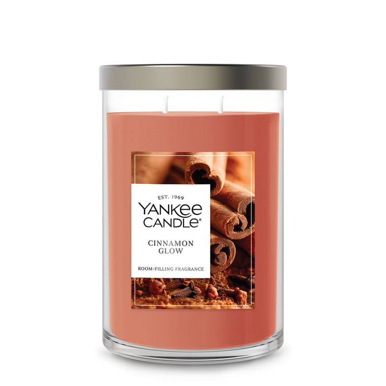 Cinnamon Glow Large Tumbler Candle H3