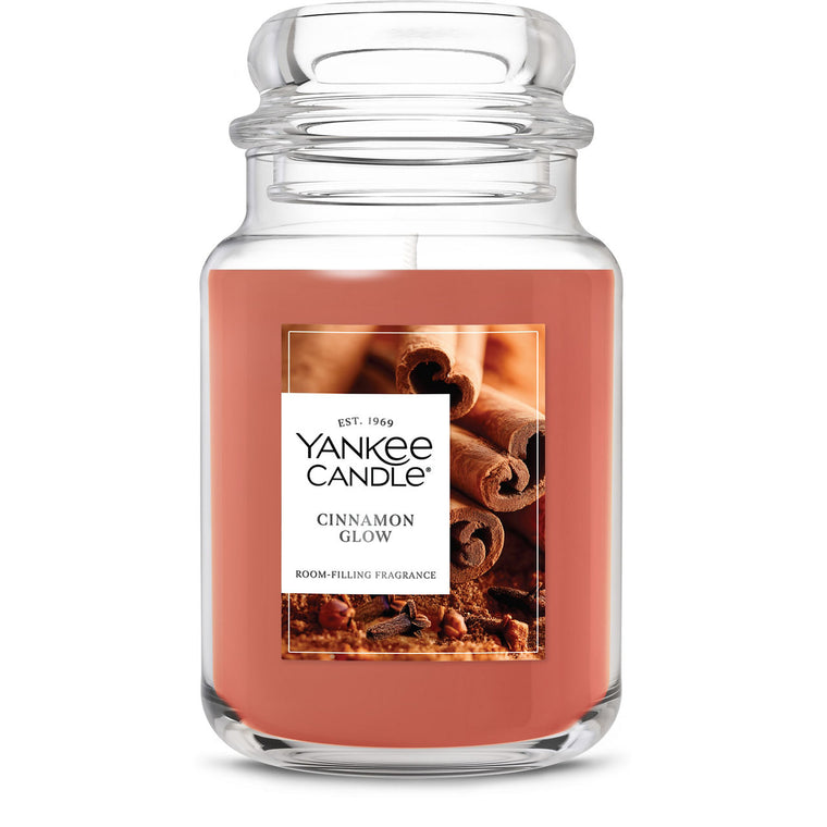Cinnamon Glow Original Large Jar Candle G9