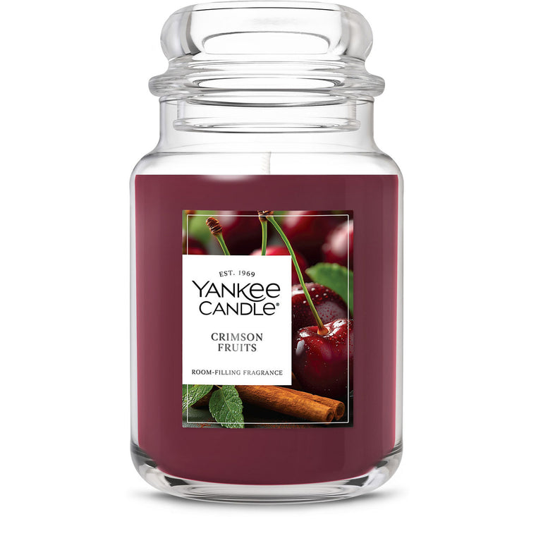 Crimson Fruits Original Large Jar Candle D0