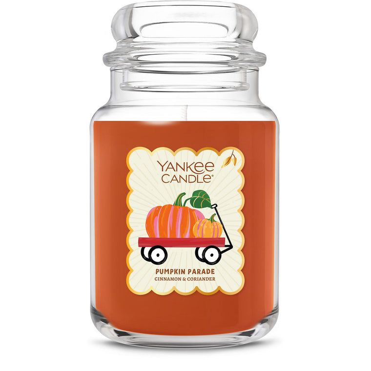 Pumpkin Parade Original Large Jar Candle F3