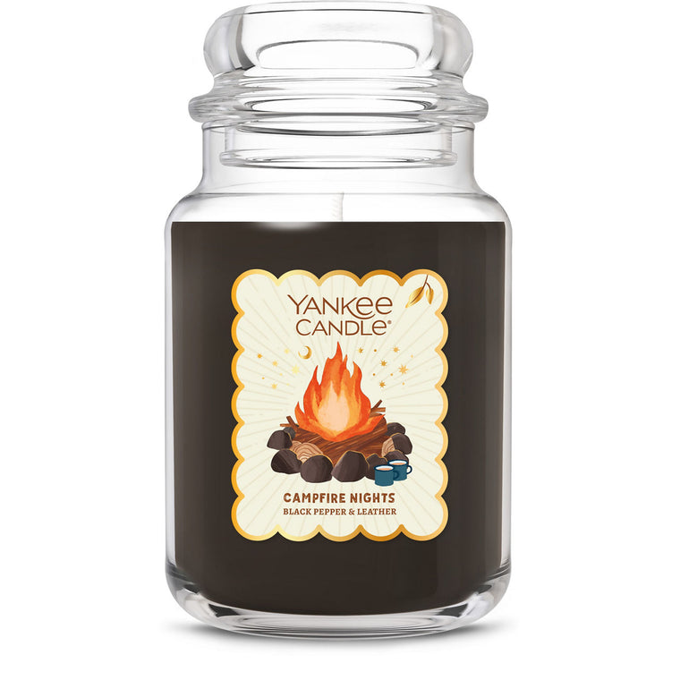 Campfire Nights Original Large Jar Candle N0