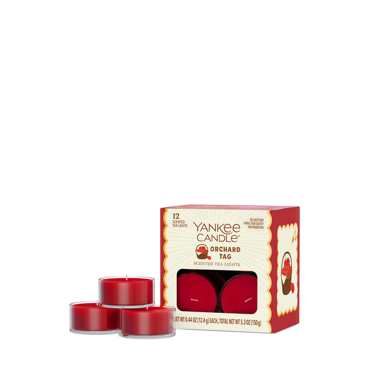 Orchard Tag Scented Tea Light Candles K2