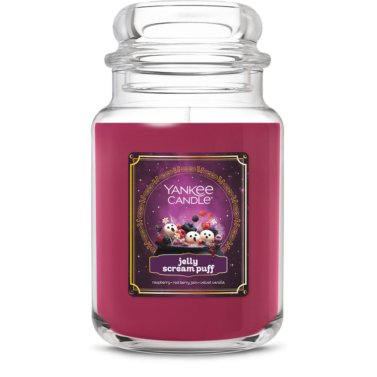 Jelly Scream Puff Original Large Jar Candle P9
