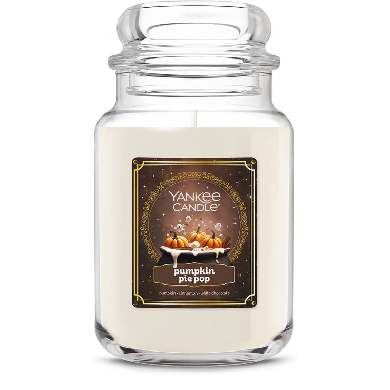 Pumpkin Pie Pop Original Large Jar Candle Z5