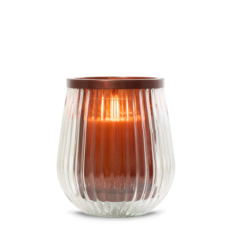 Radiant Flame Jar Candle Holder T4