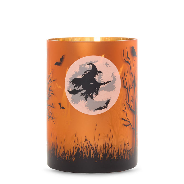 Witch's Moon Jar Candle Holder P8