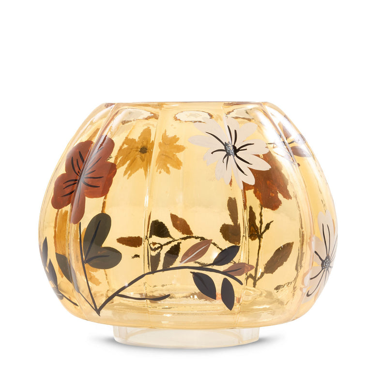 Flower Pumpkin Jar Candle Shade S2