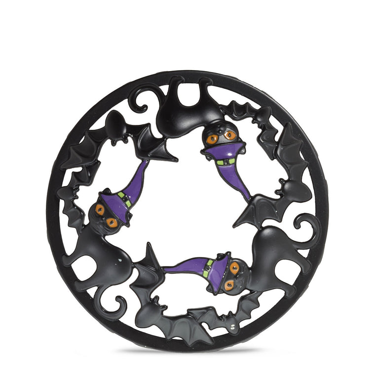 Cats & Bats Illuma-Lid® Jar Candle Topper J8