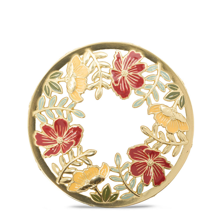 Fall Color Leaves Illuma-Lid® Jar Candle Topper Q4