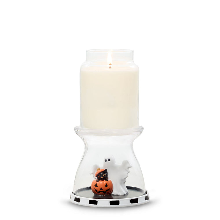 Ghost Cloche Candle Pedestal U5